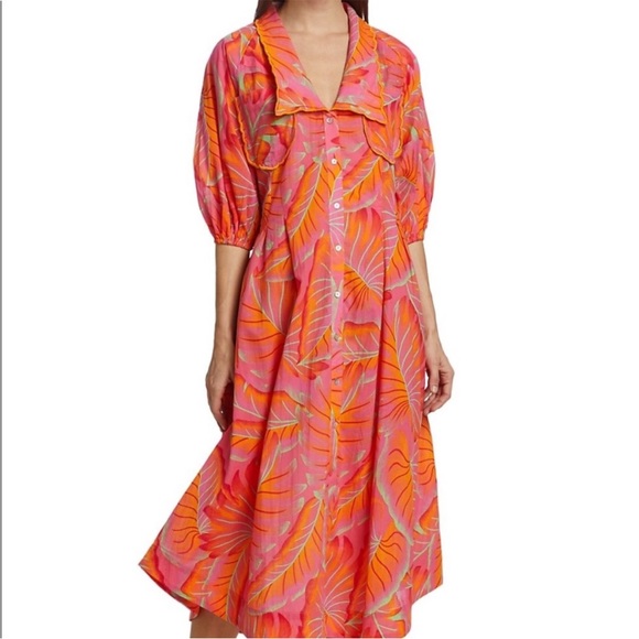 NWT Farm Rio Bright Forrest Dress - Picture 2 of 5